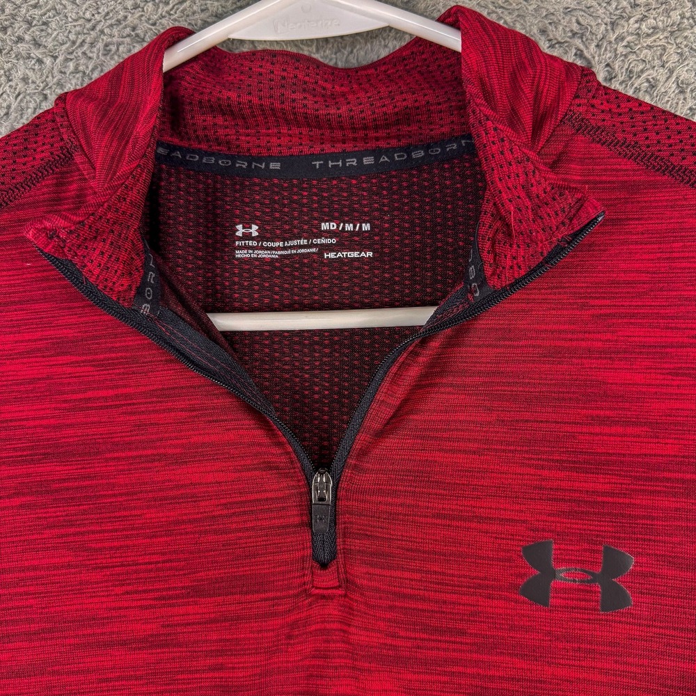 Under Armour Pullover Mens Medium Threadborne Hea… - image 2